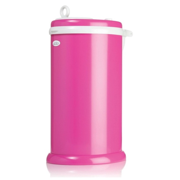 Ubbi Other - HOT PINK UBBI STEEL DIAPER PAIL BABY HOME DISPOSAL